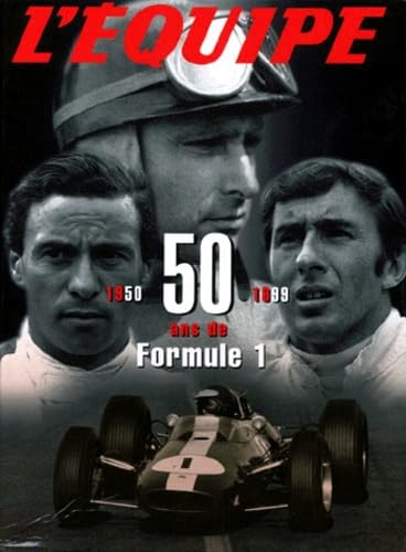 Livre L'Équipe : 50 Ans De Formule 1 – État Très Bon – Français