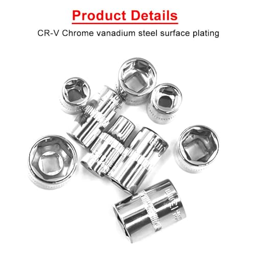 Image of JPT Heavy Duty Socket Hex End Wrench Set (53Pcs) | 1 /4'' Drive Box Spanner | For Repairing Work, DIY, Auto Repairs Car & Bike
