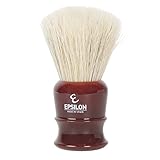 Contiene Alcohol: Sin Alcohol Brocha de Afeitar Caballo Blanco\"Fan Shape\" Epsilon Burdeos 26mm