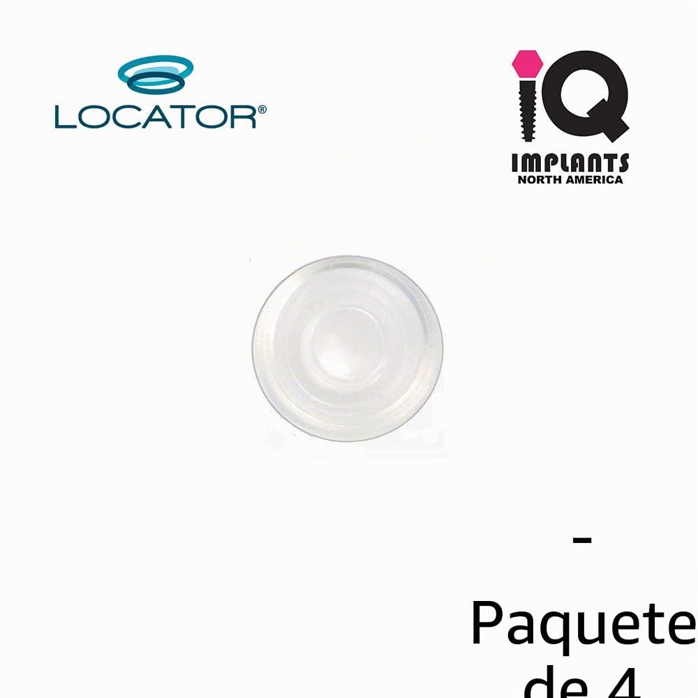 Zest Locator genuino macho estándar, transparente 5.0 libras (4 unidades)