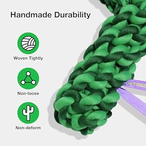 VETRESKA-Dog-Rope-ToysDurable-Tug-of-War-Dog-Toy-with-Ergonomic-Grip-Heavy-Duty-Dog-Rope-Toy-for-Large-Breed-Dog-Puppy-Training-Playing-Teething-Chew-ToysChristmas-Holiday-Dog-Toy-GiftsCactus - Cucciolini Doodles   VETRESKA-Dog-Rope-ToysDurable-Tug-of-War-Dog-Toy-with-Ergonomic-Grip-Heavy-Duty-Dog-Rope-Toy-for-Large-Breed-Dog-Puppy-Training-Playing-Teething-Chew-ToysChristmas-Holiday-Dog-Toy-GiftsCactus