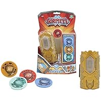 Gormiti - Brazalete Role Play Con 4 Medallones Luz y Sonidos,