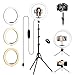 12.6 Pollici Ring Light Grande, Luce ad Anello LED con 59" Treppiede Alta, Luce per Selfie con 3 Modalità Colore e 10 Luminosità per Telefono, YouTube, Tik Tok, Trucco, Video Conferenza, Fotografia