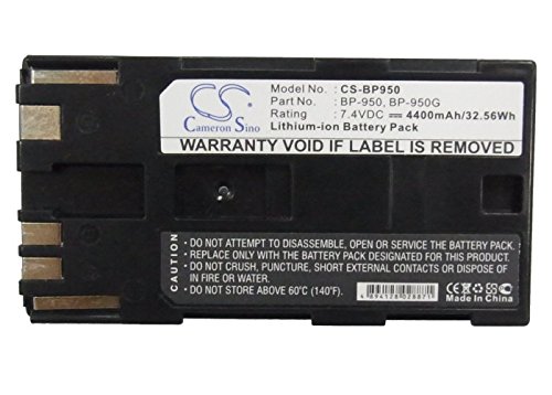 Image of 7.4v Compatible with Battery BP-950, BP-950G C2, E1, E2, E30, ES-300V, ES-4000, ES-410V, ES-420V, ES-50, ES-5000, ES-520A, ES-55, ES-60, ES-6000
