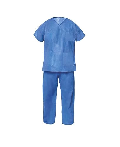 Pijama TST desechable Azul. Talla L