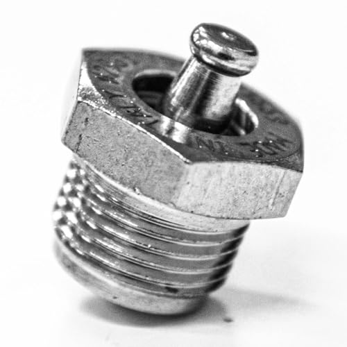 JPshop - Valvola di sicurezza Ø 9 mm ricambio acciaio Inox per macchina da caffè Mukka