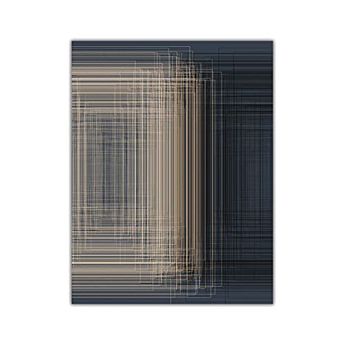 Affiche murale abstraite musique moderne toile 60x90cm salon