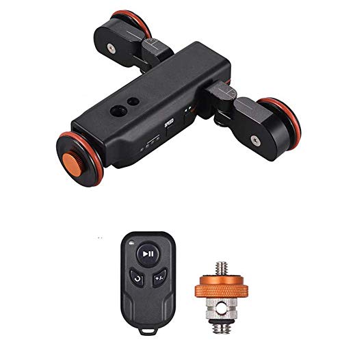 Motorisierte Kamera Video Dolly, mit Richtungsskalen, drahtlose Fernbedienung 3-Fach einstellbar, für Canon Nikon Sony DSLR-Kamera iOS Smartphone