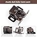 20 Pcs Cabinet Door Latch and Catch Hardware Double Roller Catch Cabinet Latches with Spear Strike and Screws for Closet Doors Kitchen Cupboard RV Doors and Drawers (Brown Antique Copper)