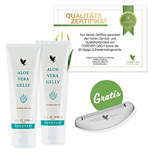 Aloë Vera Gelly 2 x 118 ml met extra knijper in set met certificaat - Image 3