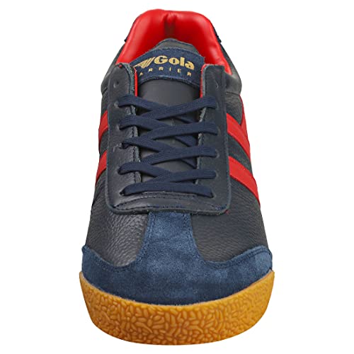 Image of Gola Equipe Suede - Sneakers for Men - Contrasting Wingflash - Heel Return - Durable Cupsole - Low Silhouette