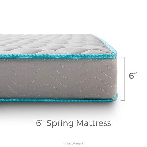 Linenspa 6-Inch Spring Mattress - Twin
