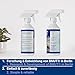 500ml Milbenspray für Matratzen | 100% giftfrei | Bettwäsche | Polster | Textil | Hausstaubmilben Spray | bei Allergie