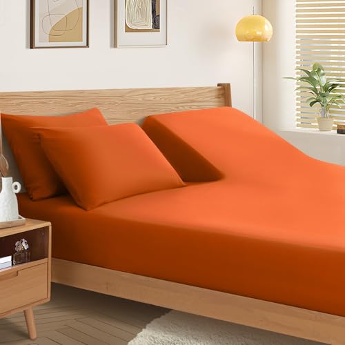 SiinvdaBZX Split Top King Spannbettlaken für verstellbares Bett, ultraweiche Mikrofaser, 86,4 cm, geteiltes Oberlaken, halbgeteiltes...