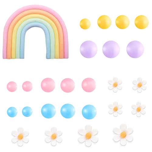 26 Pieces Boho Cake Toppers