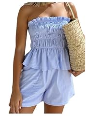 Blue and White Striped