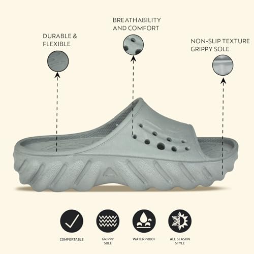 Image of Impakto by AjantaComfortable Flip Flops for Men | Slippers for Men | Durable & Lightweight | Soft, Comfortable, Flexible Chappal | Everyday Comfort