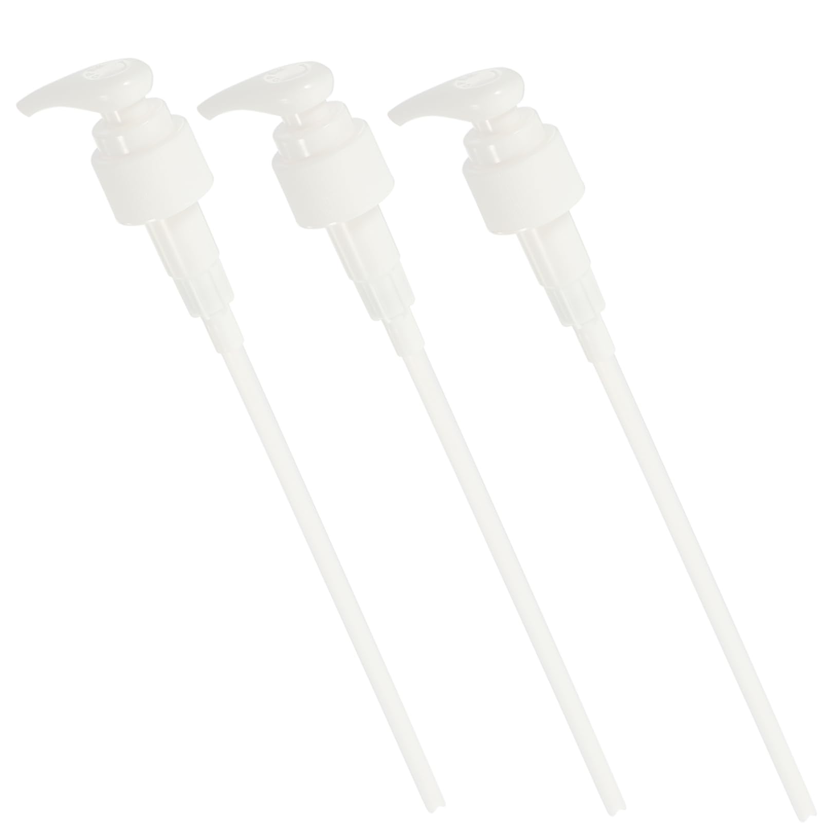 Beatifufu 3pcs Bottle Replacement Pumps for Shower Gel Shampoo Hand Soap Premium Quality Pump Head Nozzles for Bathroom Kitchen Use
