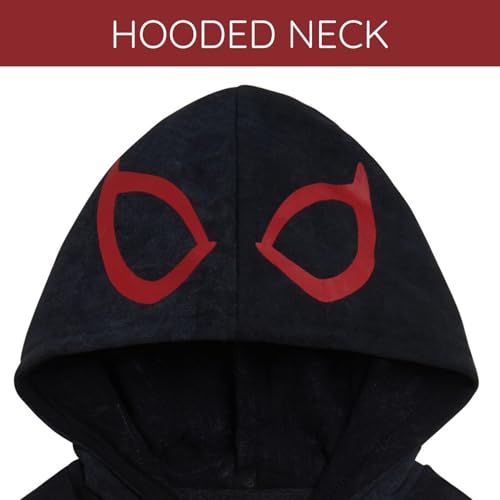 Image of Marvel Spider-Man Matching Family Cosplay Fleece Zip-Up Hoodie