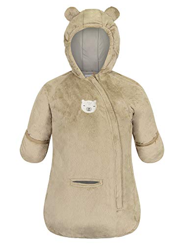 Image of Carter's Baby Girls' Bundle Up Cozy Pram With Ears