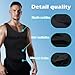 LGMTR Gynecomastia Compression Shirt Men - Slimming Undershirt for Mens Shapewear, Body Shaper Compression Tank Top (Black, XL)