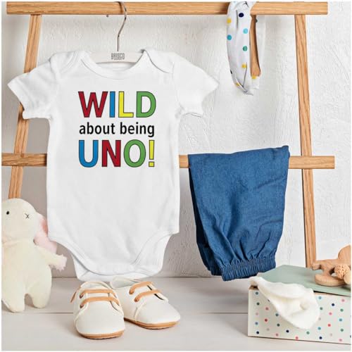 Wild About Turning Uno First Birthday Toddler Boy Girl T Shirt3