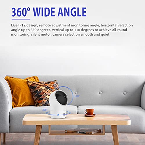Hahepo Baby Monitor Camera Baby Monitor Smart Wifi Camera 1/2,7 inch 2 miljoen pixels CMOS-sensor met bewegingsdetectie… - Image 5