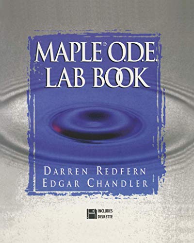 The Maple® O.D.E. Lab Book view 2