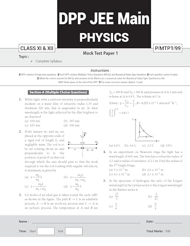 MTG Chapterwise Topicwise DPP JEE Main Physics 2026 - Image 4
