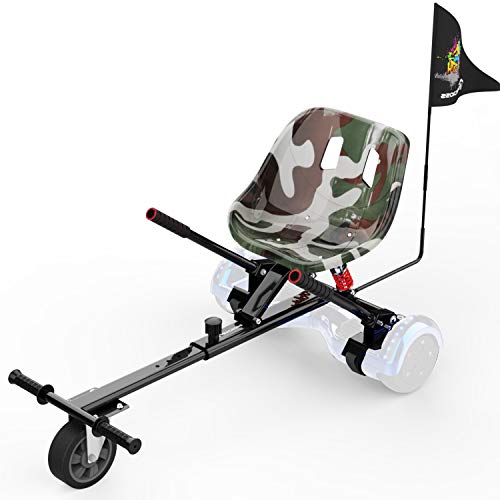 EverCross Hoverboard Seat Attachment, Hoverboard Attachments, New Gen Hoverboard Accessories with Adjustable Length for 6.5'' 8'' 8.5'' 10'' Hoverboard Suitable for Kids & Adults