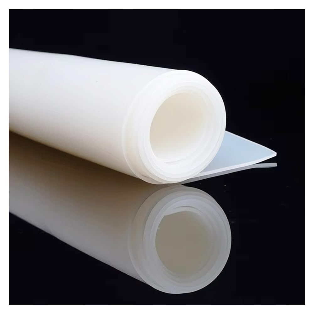 Hoja De Caucho De Silicona Translúcida, Placa De Gel De Sílice De Grado Alimenticio Resistente A Altas Temperaturas 50 100x100-1200 1 Pieza(Thick 1.5mm,1000x1000mm)