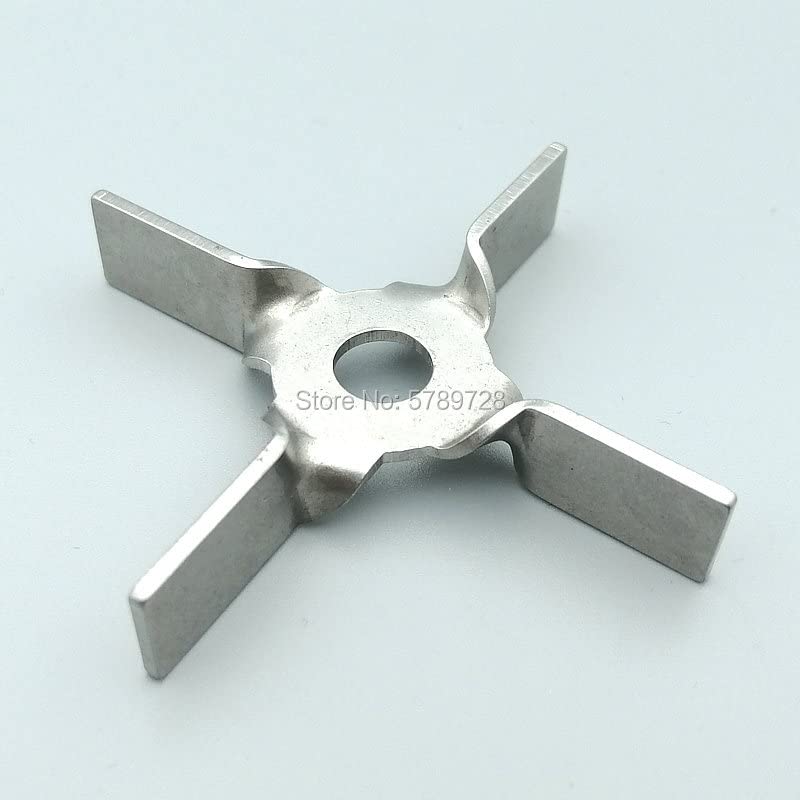 Impulsor de Laboratorio Alto cizallamiento, 1 Paleta Cuatro Cuchillas Acero Inoxidable 304, diámetro 60 mm 70, Cuchilla agitadora | DIA70mm hole 8mm