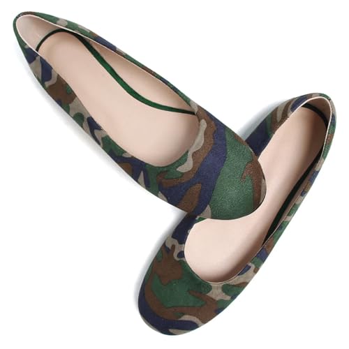 Image of SAILING LU Casual Shoes for Women Dressy Ballet Flats | Comfort Fit, Work Shoes,Casual for Women, Slip-Ons Loafers