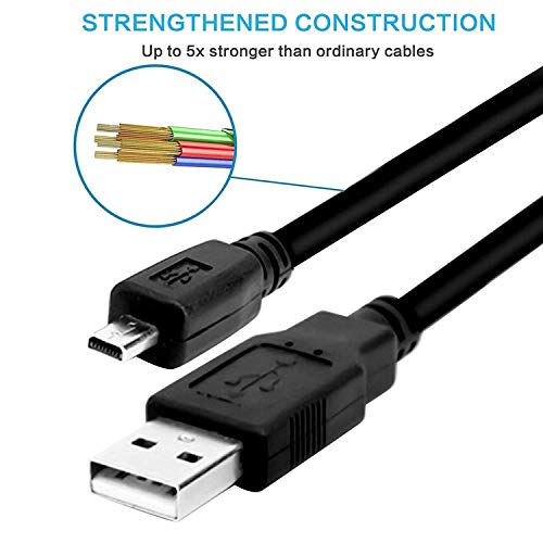 Draw A Dragon CDX-BAISE Replacement Usb Camera Transfer Data Sync Charging Cable Cord For Nikon Coolpix B500, A300, A10, A100, L29, L31, L32, Uc-E16 Uc-E23, Uc-E17, Nikon Camera Slr Dslr D3300 D750 D5300 D7200 D3200 & More thumb #4