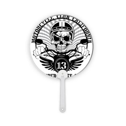 Moto Indian Squelette fan portable rond plastique pour deco custom