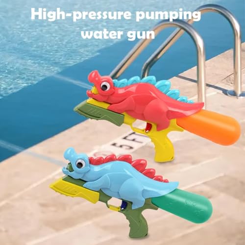 Image of Storio Cute Crocodile Holi Pichkari Water Gun Toy for Kids with Upto 26Ft Range |High Pressure Mechanism Ideal Outdoor Toy for Pool & Beach Fun