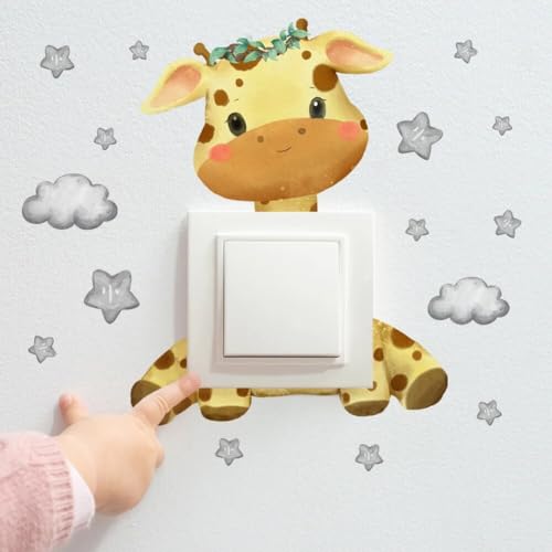 Vinilo Decorativo DOUKI Animales Acuarela para Pared miniatura 3