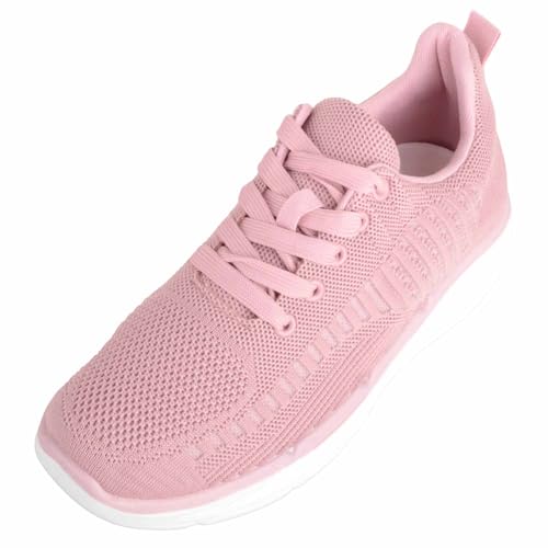Baskets légères à lacets pour femme running urbain et marche