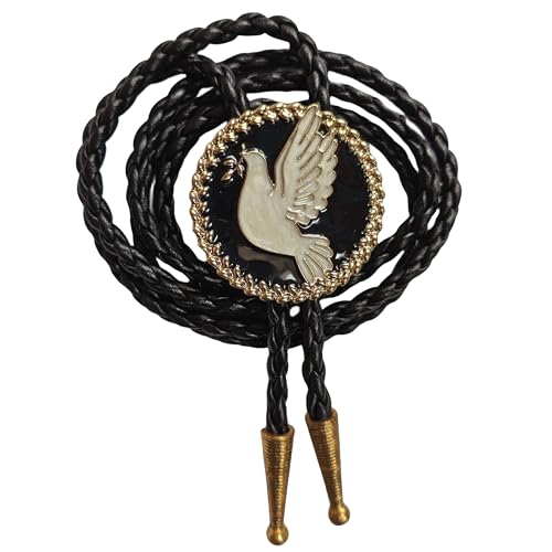 Image of Animal & Plant Bola Tie Bolo Tie Wedding Necklace for Men Women Groomsmen Western Cowboy Necktie