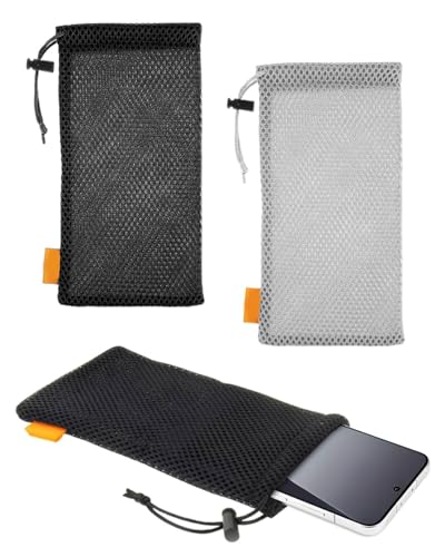 Dimensioni: questa custodia per telefono/smartphone è adatta a smartphone e power bank fino a 6,5 pollici. La custodia è lunga 18,5 cm e larga 9 cm.