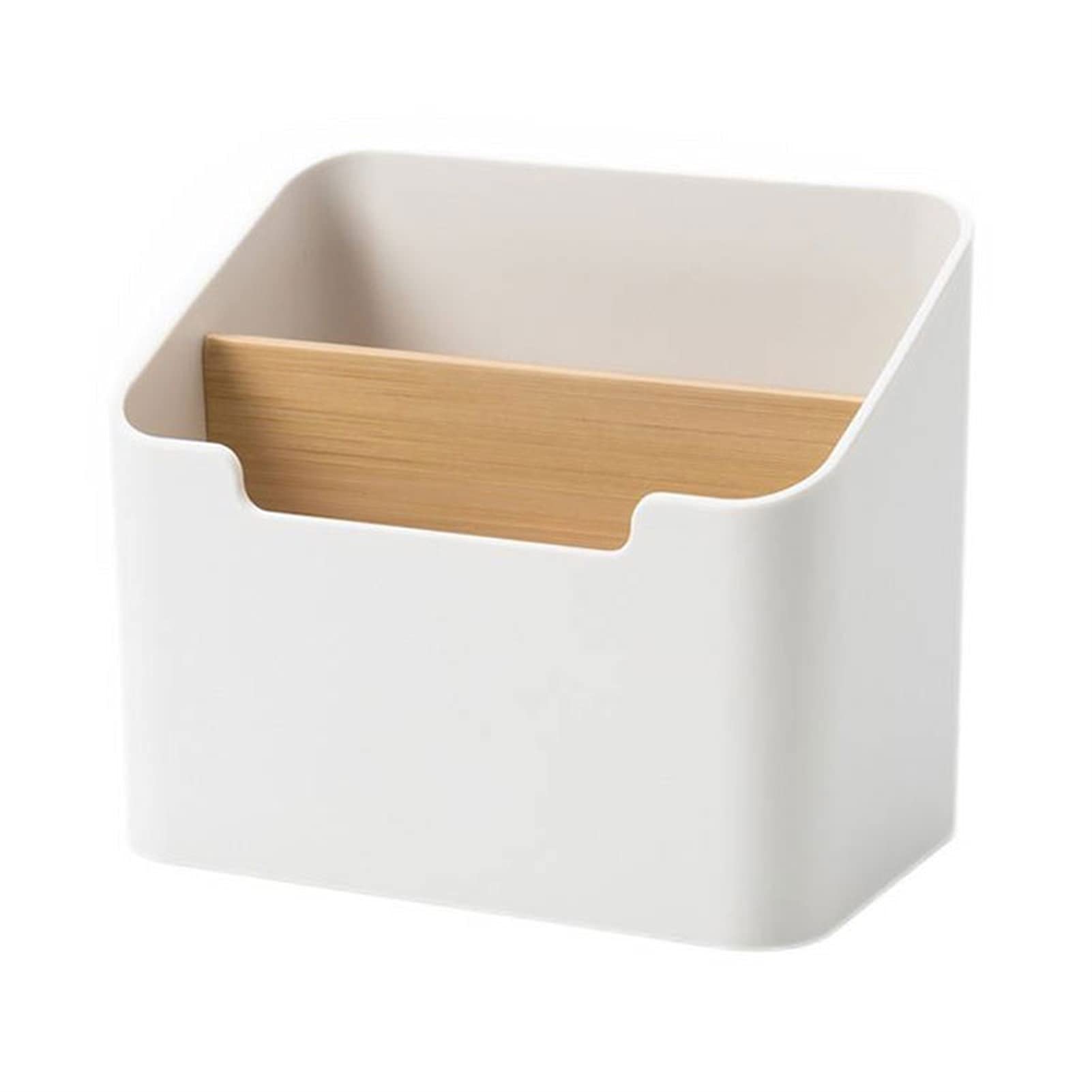 HDBCYUAZ Dressing Table Plastic Storage Box Desktop Coffee Key Remote Compartment Debris