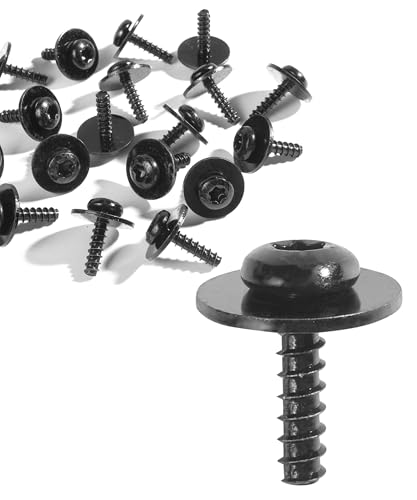 Image of 20PCS Splash Shield Screws,Fender Screws,Car Accessories Engine Splash Shield Bolts,Engine Splash Shield Screw,Fender Liner Splashs Shields Bolt Screw,Compatible with Most Car Models