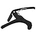 Guitar Capo for Acoustic and Electric Guitar Quick Change for Folk Acoustic Banjo Trigger Capo Key Clamp Black Color by Elrido