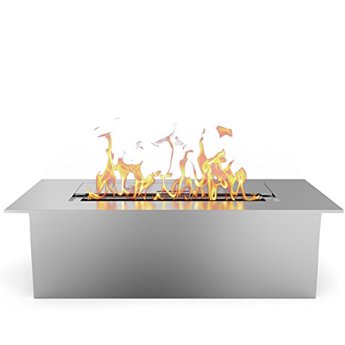 Regal Flame Slim 12 Inch Bio Ethanol Fireplace Burner Insert 1.5 Liter. All Types of Indoor, Gas Inserts, Ventless & Vent Free, Electric, or Outdoor Fireplaces & Fire Pits.