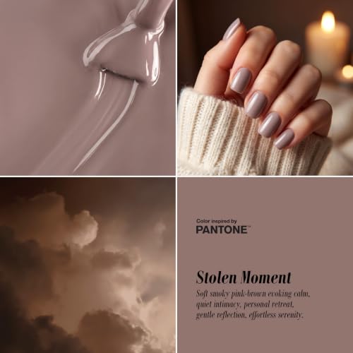 Image of Beetles Gel Polish x PANTONE Nailglow Color Gel Set, HEMA TPO & TMPTA Free | 6 Colors 15ml Soak Off Led UV Gel DIY Manicure Home Salon Gifts for Women