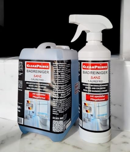 Reinigungsmittel Für Duschkabine CleanPrince Duschreiniger 500 Ml – Spezialreiniger Für Duschkabinen Und Glasflächen Reiniger Gegen Kalk Made In Germany - Foto 8