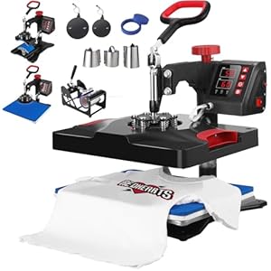 Heat Press Machine 12 x 15 Inch 8 i...