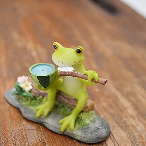 エスニック　カエル　置物　アジアン雑貨 Amazon.co.jp: アジアン バリ 雑貨 ♪腰掛け歯磨きカエルくん