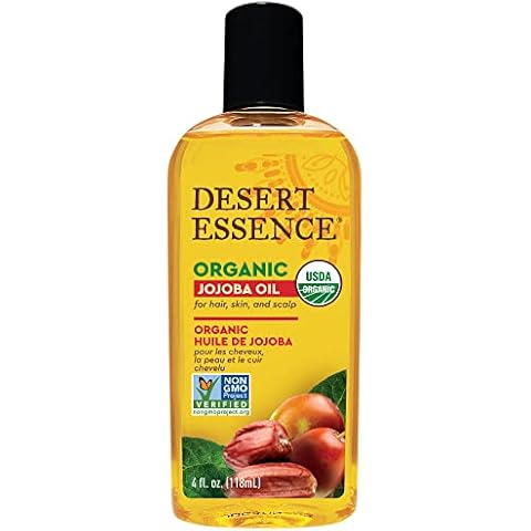 Desert Essence Jojoba Oil - Organic Moisturizer for Skin and Hair Cover