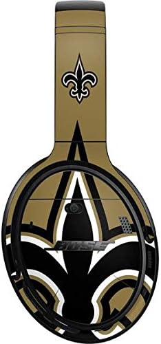 Skinit Decal Audio Skin Compatible with Bose QuietComfort 35 II Headphones - Officially Licensed NFL New Orleans Saints Large Logo Design